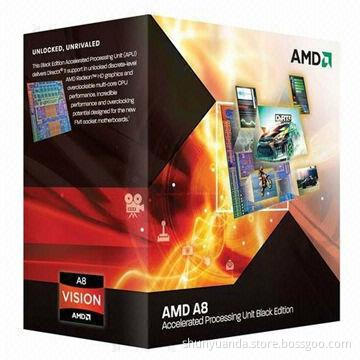 CPU Processor with AMD A8-3870k 100W 3.0GHz Unlocked Socket FM1